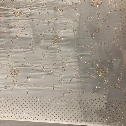 Beautiful Designer Custom Organza Saree