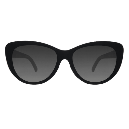 "It's Noir, Darling" Glam G Polarized Sunglasses