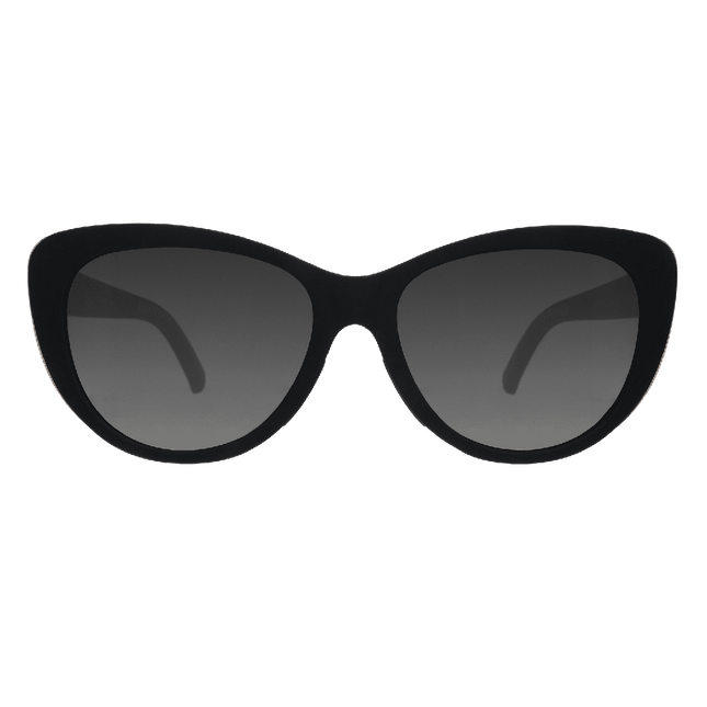 "It's Noir, Darling" Glam G Polarized Sunglasses