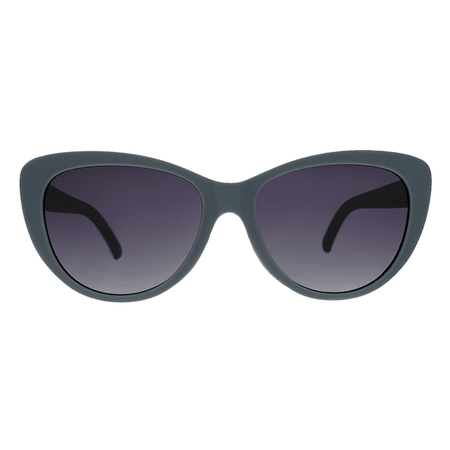 "Not Gray, Diet Black" Glam G Polarized Sunglasses