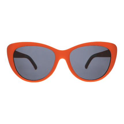 "Ties Cherry Stem With Tongue" Orange Glam G Polarized Sunglasses