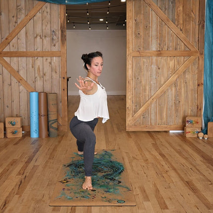 Tribute to Keya (Turtle) Cork Yoga Mat