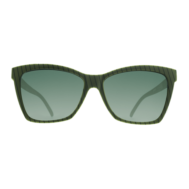 "Swirls Martini, Becomes Icon" Pop G Formal Polarized Sunglasses