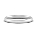 14k White Gold / 4 MM