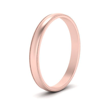 Milgrain Matte Finish Mens Band