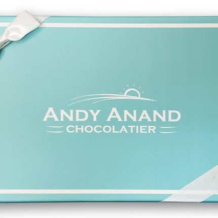 Andy Anand 24 pcs Sugar Free Vegan Dark Chocolate Truffles – 60% Chocolate (Cocoa Butter), Dairy Free, Soy Free, Sesame Free, Gift Boxed