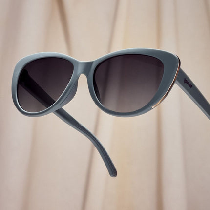 "Not Gray, Diet Black" Glam G Polarized Sunglasses