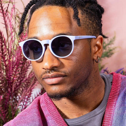 "La Vie en Violette" Circle G Polarized Sunglasses