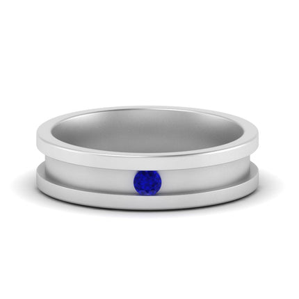 Single Stone Mens Promise Ring