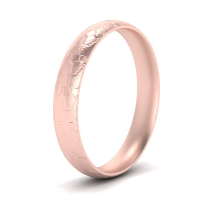 5 Mm Lightweight Rock Texture Mens Wedding Band