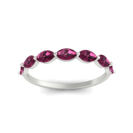 7 Stone Marquise East West 1 Carat Band