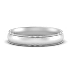 14k White Gold / 8 MM