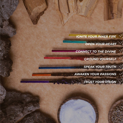 7 Chakra Incense Collection | Variety
