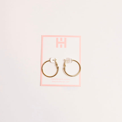 The Holly Hoop - Gold , 1 Inch