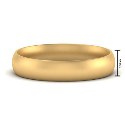 Comfort Fit Mens Wedding Band