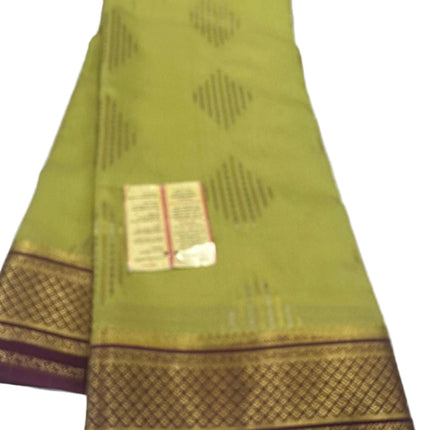 120gm Thickness Pure Mysoore Silk Saree