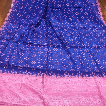 Custom Chikankari Georgette Saree