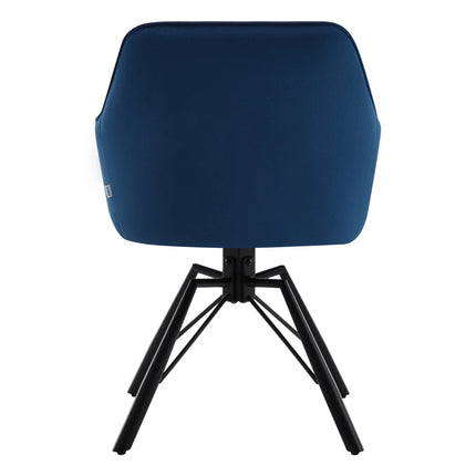 VelvetWhirl Comfort Dining Duo – 2PCS Swivel Upholstered Armchair Set for Kitchen & Living Harmony