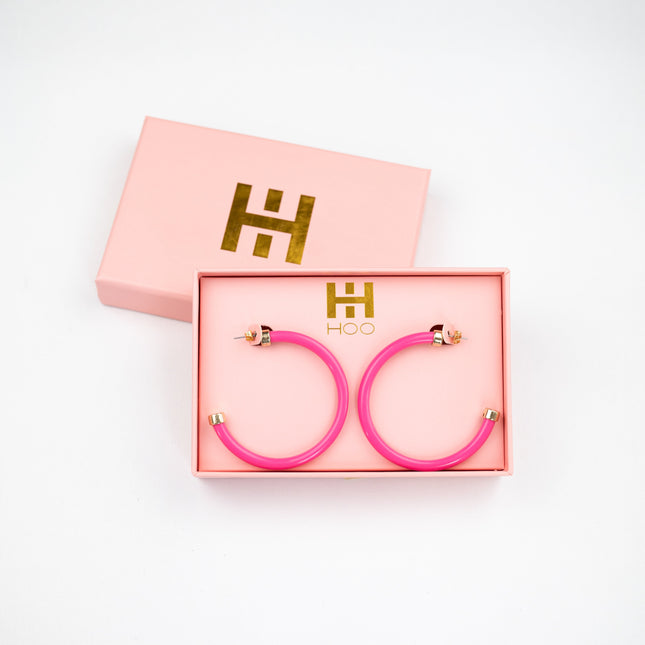 Hoops - Hot Pink