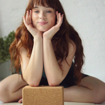 Cork Yoga Block