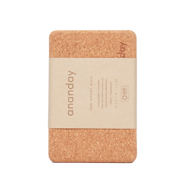 Cork Yoga Block