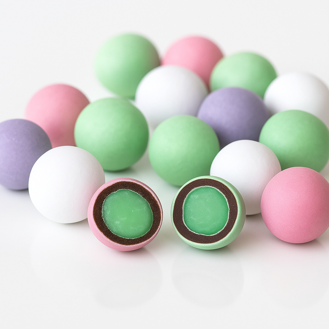 Andy Anand Gluten Free Vegan Holland Mints – 2 lb Dark Belgian Chocolate (60% Cocoa Butter) with Pure Peppermint Oil, Dutch Gourmet Candy, Rich Minty Flavor, Holiday Gift Box