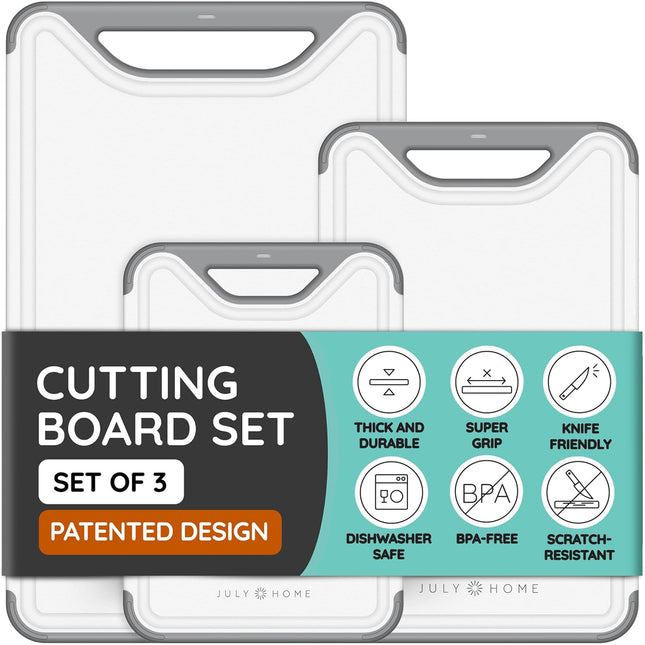 Cutting Board Set of 3, Gray