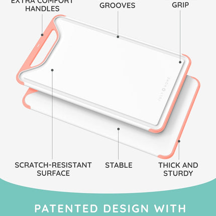 Cutting Board Set Of 3 Pink