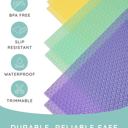 Refrigerator Mats, pack of 6, LLC/MNT/YLW