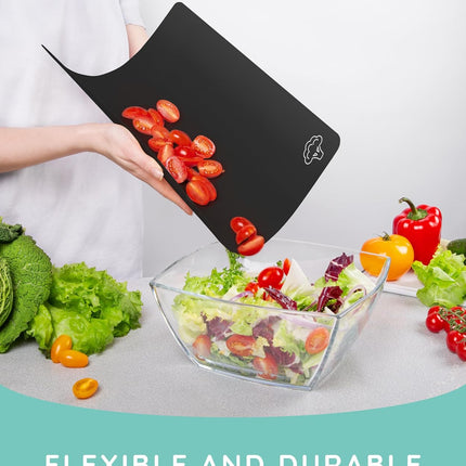 Flexible Cutting Mats Set of 3, Black