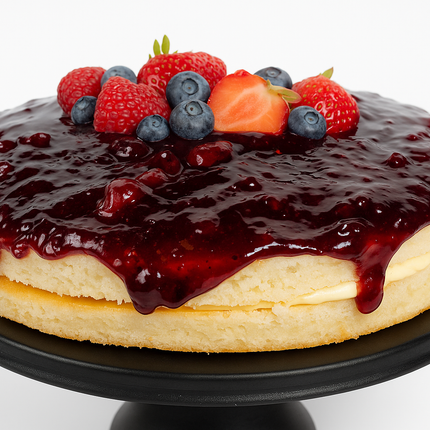 Andy Anand Gluten Free Sugar Free wildberry cake (2.5 lbs) Enjoy the amazing taste of a classic cake without the sugar! Perfect for guilt-free celebrations