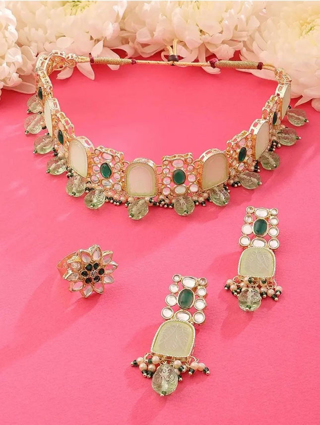 Beautiful Designer jadau Necklace