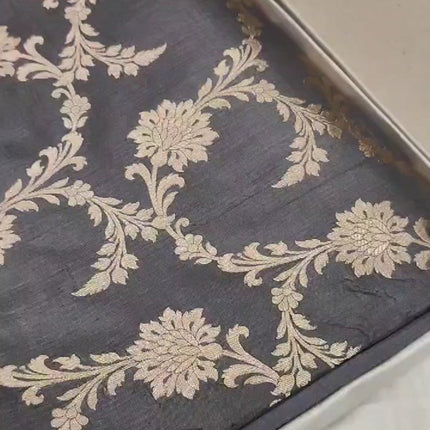 Banarasi Handwoven Pure Katan Silk Saree