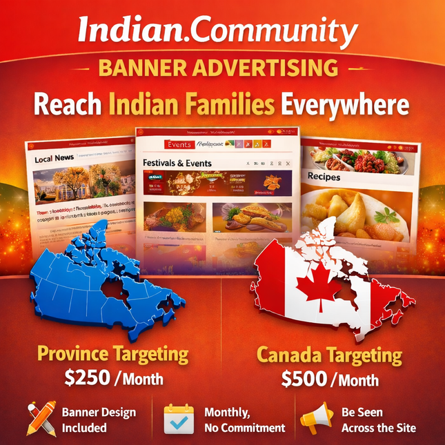 Indian.Community Banner Advertising