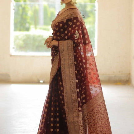 Banarasi  Kora Silk Saree