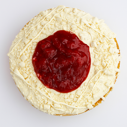 Andy Anand Sugar Free White Chocolate Cake, Topped with Strawberry (2.5 lbs) Enjoy the amazing taste of a classic  Cake without the sugar! Perfect for guilt-free celebrations