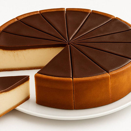 Andy Anand Sugar Free Chocolate Fudge Cheesecake - Indulge in Homemade Style Best Cheese Cake Near Me For Celebrations & Bakery Dessert Lovers (2 lbs)
