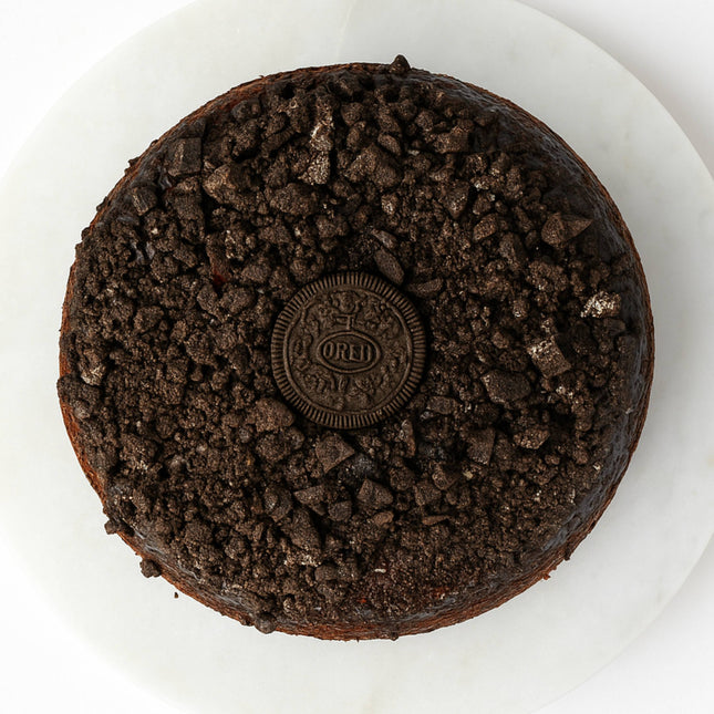 Andy Anand Deliciously Indulgent Sugar Free Cookies & Cream Cake 9" - Best Birthday Cakes Delivery From Bakery - Irresistible Cake Creation (2 lbs)