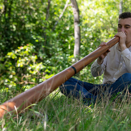 73.2" Sliced Pro Didgeridoo, Tuning D, Natural