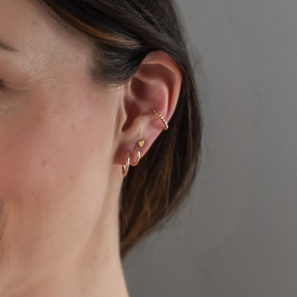 Mini Heart Stud Earrings