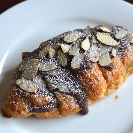 Andy Anand Dark Chocolate Almond Croissants Cake, 10 Pcs Handcrafted Guilt-Free Treats 2 lbs