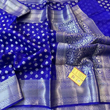 Banarasi  Kora Silk Saree