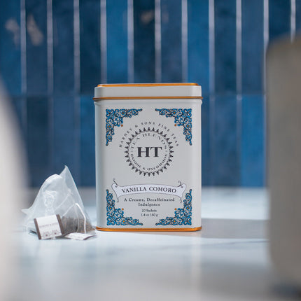 Decaf Vanilla Comoro, HT Tin of 20 Sachets