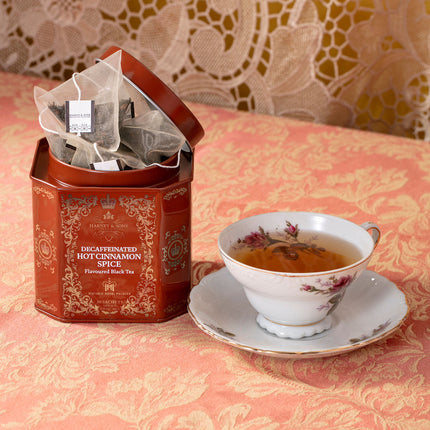 Decaf Hot Cinnamon Spice, HRP Tin of 30 Sachets