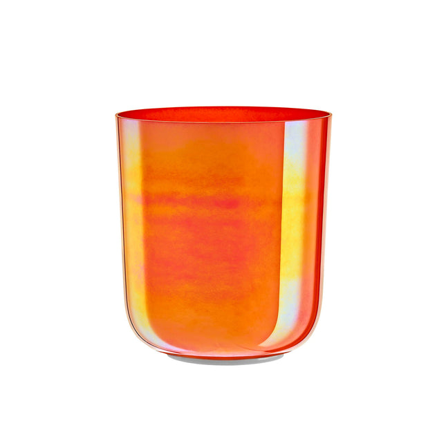 6.7" Essence Crystal Singing Bowl, Note C4, Orange, Root Chakra, 440 Hz