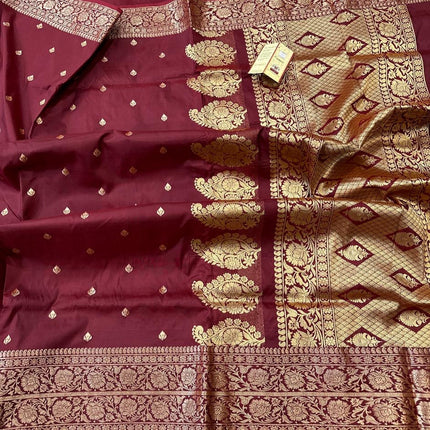Banarasi katan  silk saree