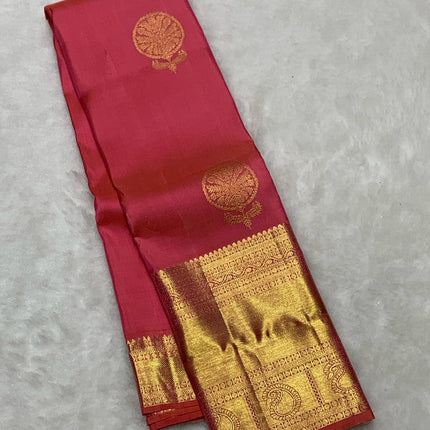 Exclusive Handwoven Pure Kanchipuram Silk Saree