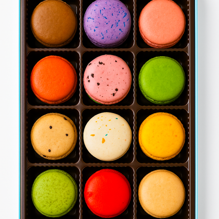 Andy Anand French Macarons 24 Pcs Made Fresh Daily, Delectable Gift Box, Elevate Your Macarons: Unique Flavors and Fillings to Try, Amazing-Delicious-Decadent