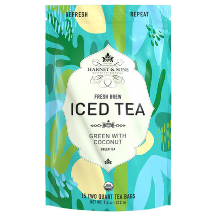 Organic Green with Coconut Fresh Brew Iced Tea