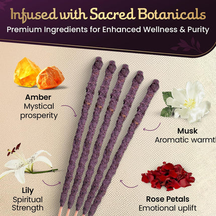 Purple Sparkle Maha Incense